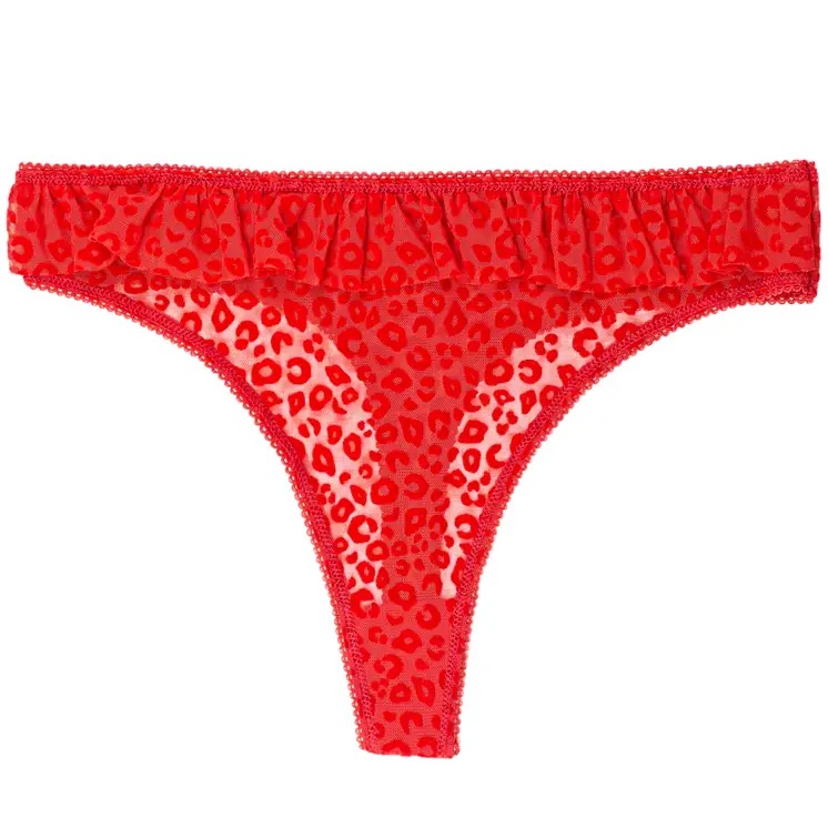 شورت فانتری چین دار بلکسی پلنگی flok کد 1325 برند میسپل